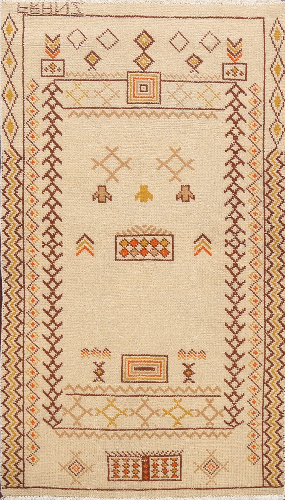 Tribal Oushak Oriental Area Rug 4x7