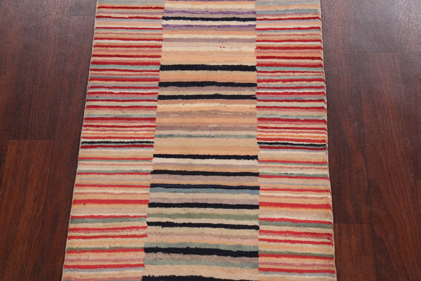 Contemporary Gabbeh Kashkoli Oriental Area Rug 2x4