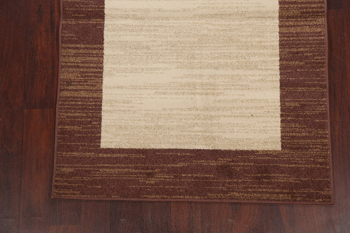 Beige Modern Oriental Area Rug 4x5