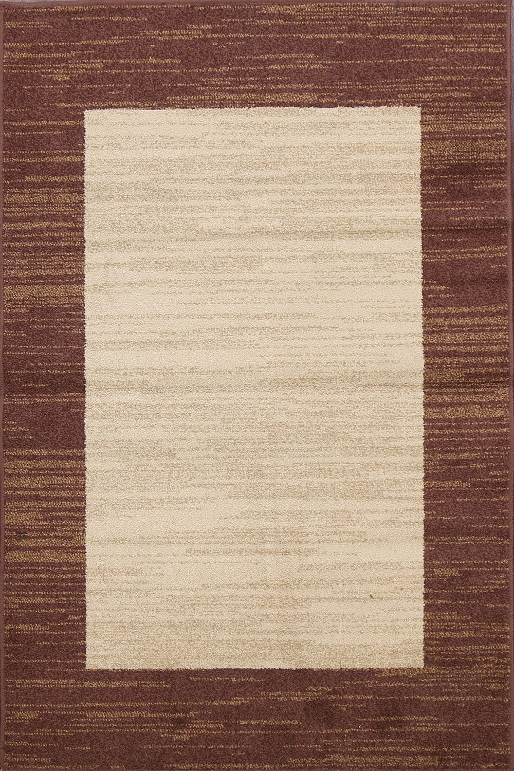 Beige Modern Oriental Area Rug 4x5