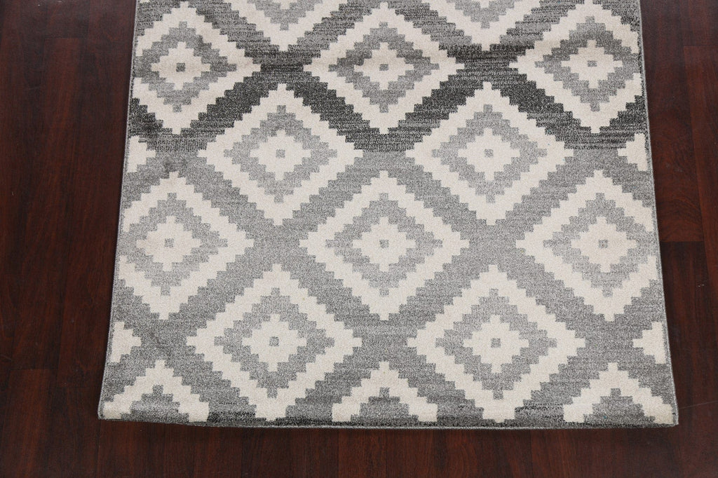 Geometric Modern Oriental Area Rug 5x7