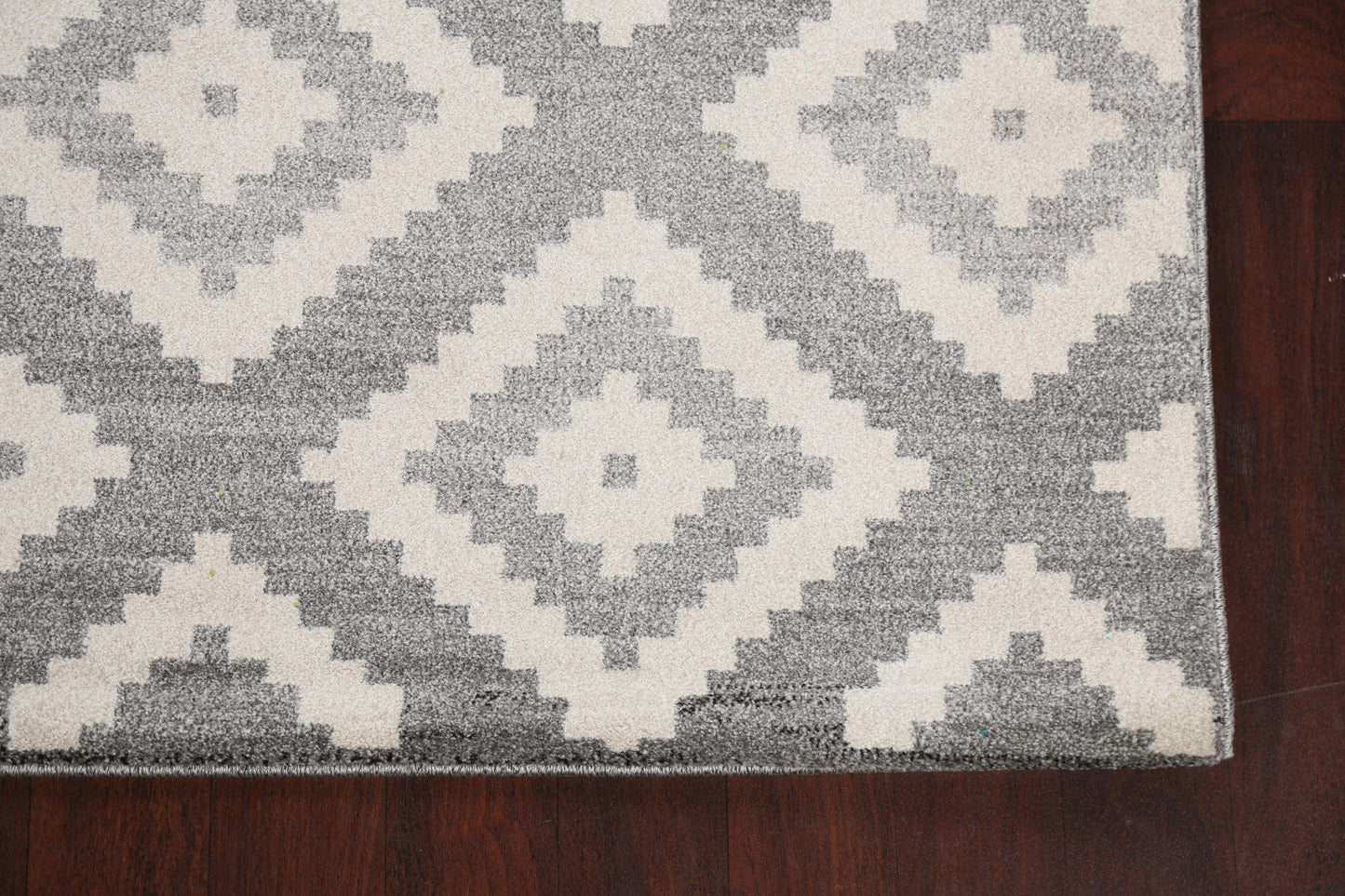 Geometric Modern Oriental Area Rug 5x7