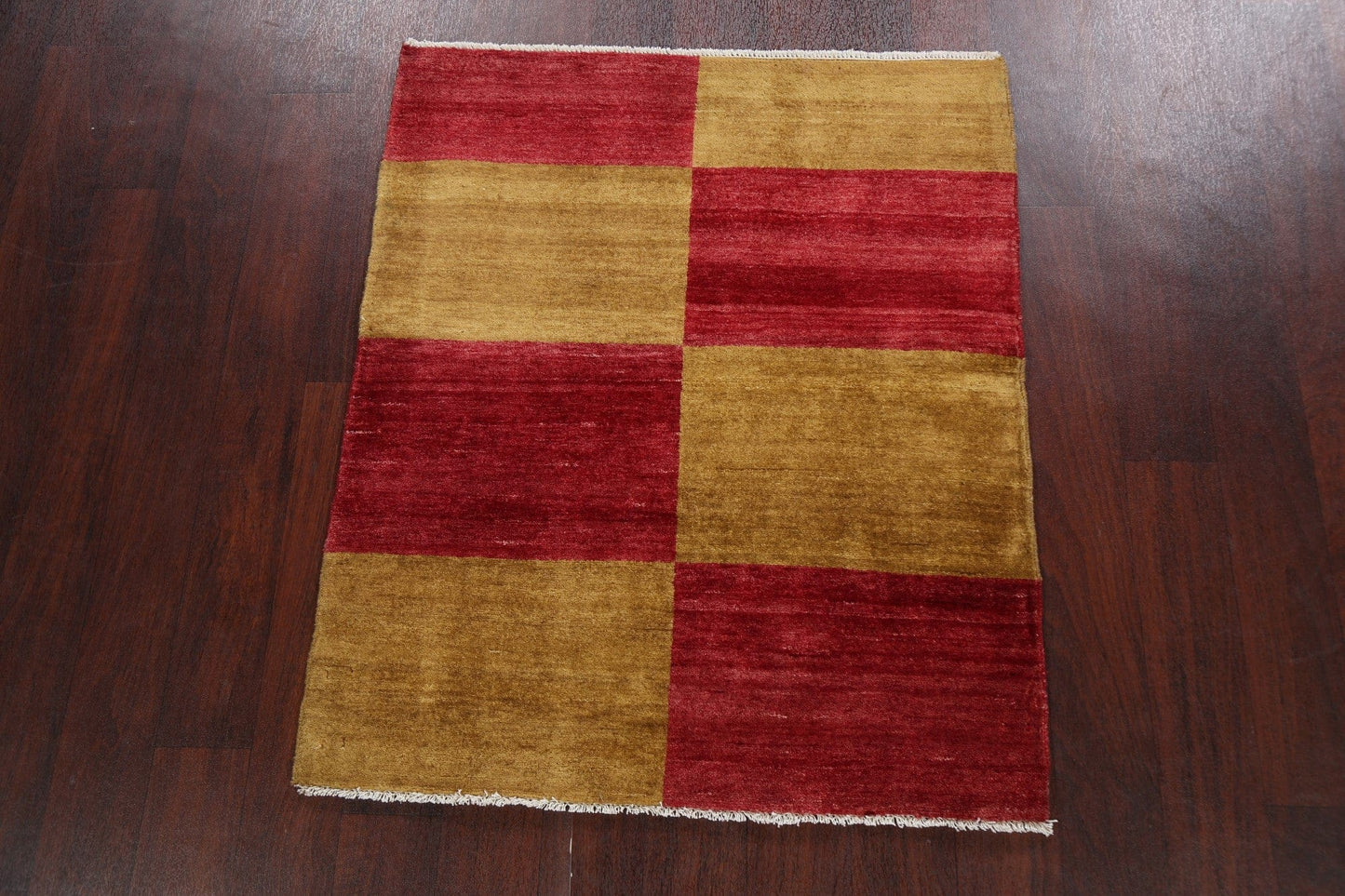 Contemporary Gabbeh Kashkoli Oriental Area Rug 3x4