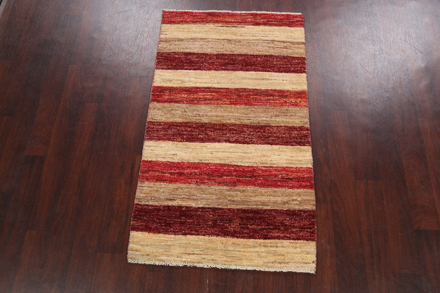 Stripe Modern Gabbeh Kashkoli Oriental Area Rug 3x5