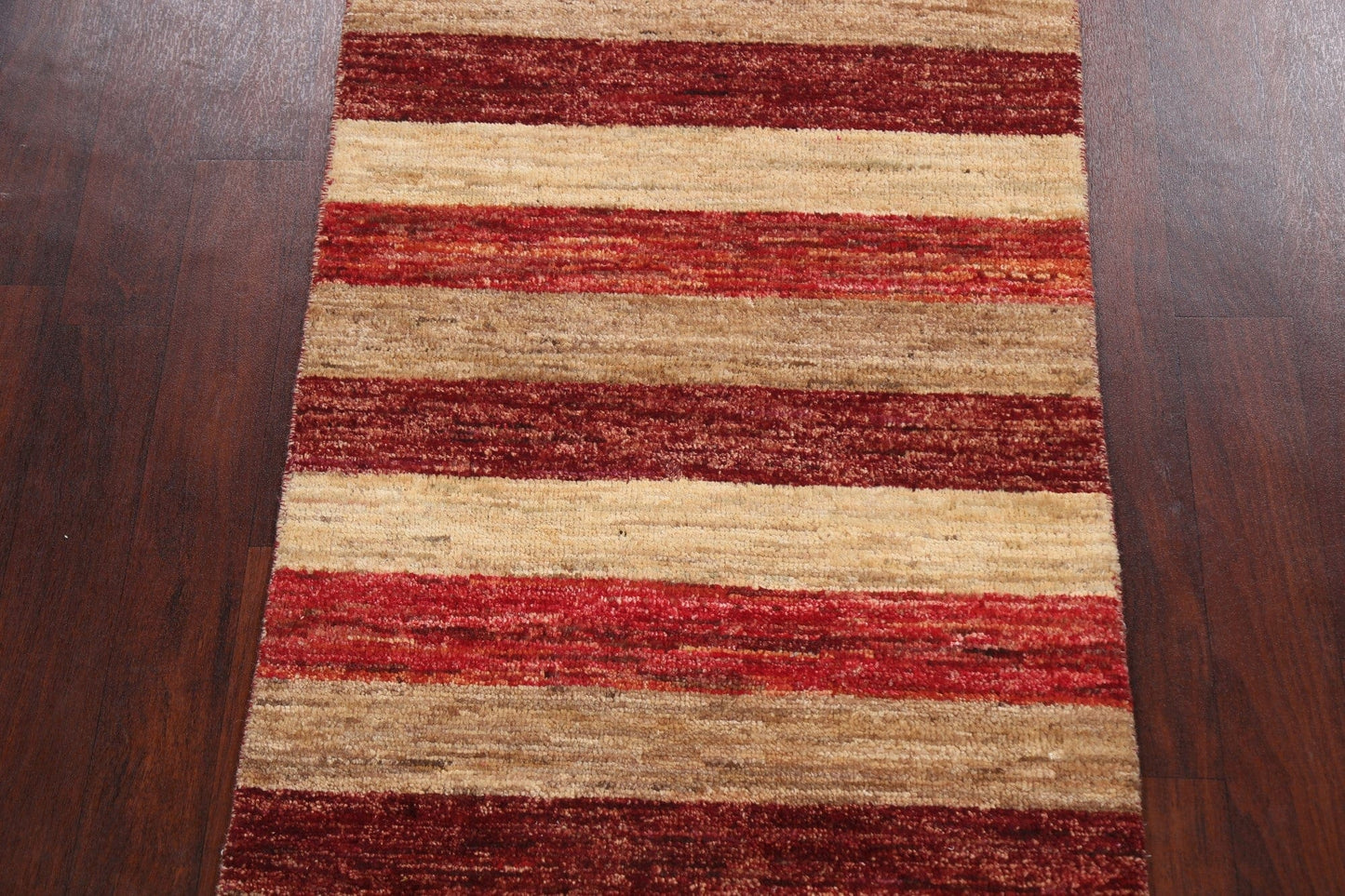 Stripe Modern Gabbeh Kashkoli Oriental Area Rug 3x5