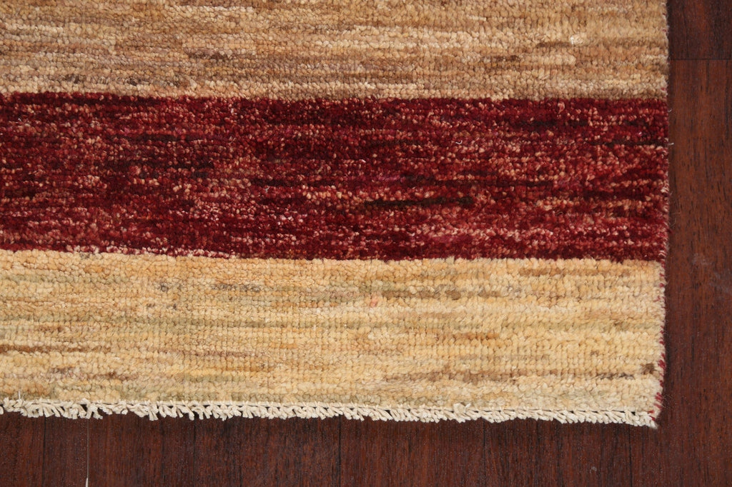 Stripe Modern Gabbeh Kashkoli Oriental Area Rug 3x5