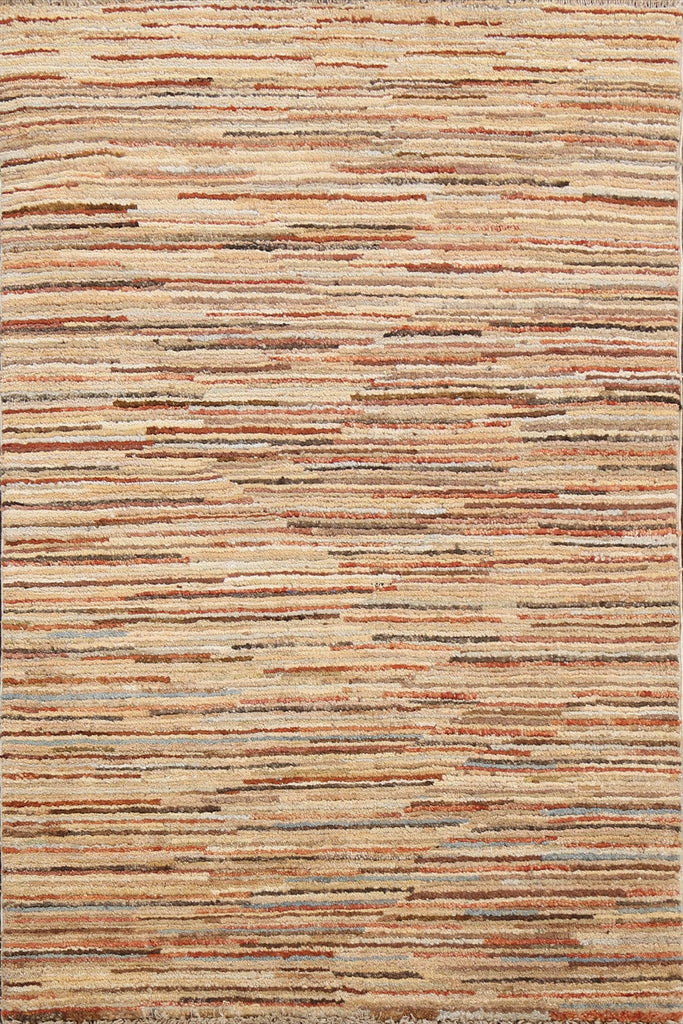 Contemporary Gabbeh Kashkoli Oriental Area Rug 3x4