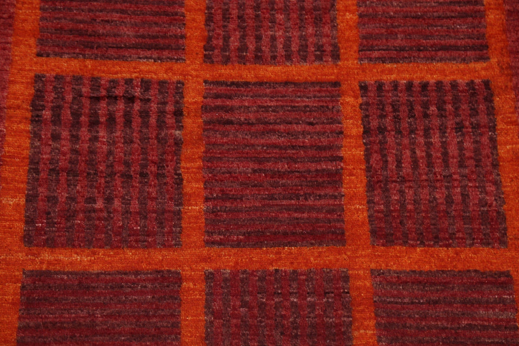 Contemporary Gabbeh Kashkoli Oriental Area Rug 3x5