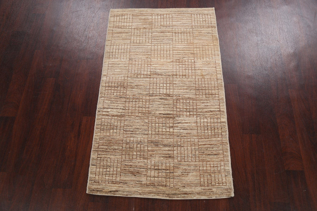 Contemporary Gabbeh Kashkoli Oriental Area Rug 3x5