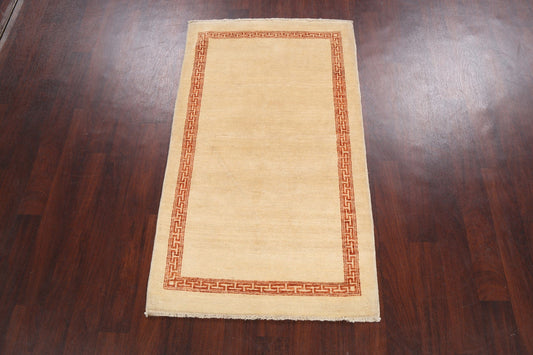 Contemporary Gabbeh Kashkoli Oriental Area Rug 3x5