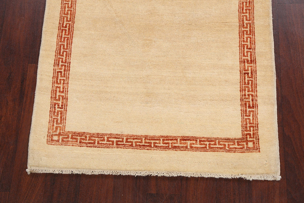 Contemporary Gabbeh Kashkoli Oriental Area Rug 3x5