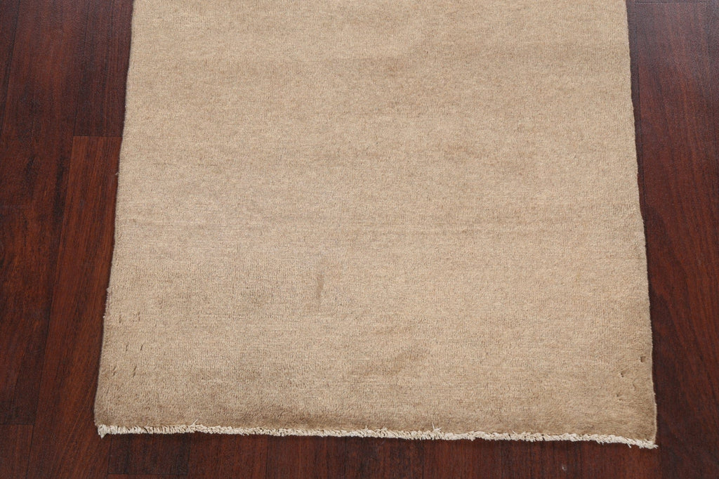 Contemporary Gabbeh Kashkoli Oriental Area Rug 4x5