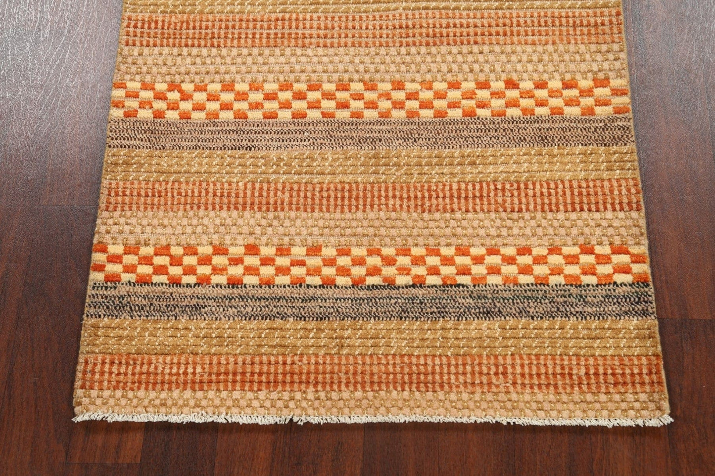 Contemporary Gabbeh Kashkoli Oriental Area Rug 3x5