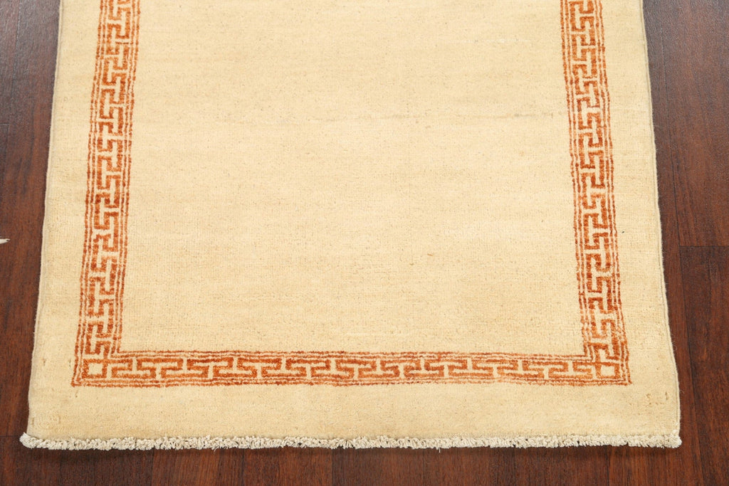 Contemporary Gabbeh Kashkoli Oriental Area Rug 3x5