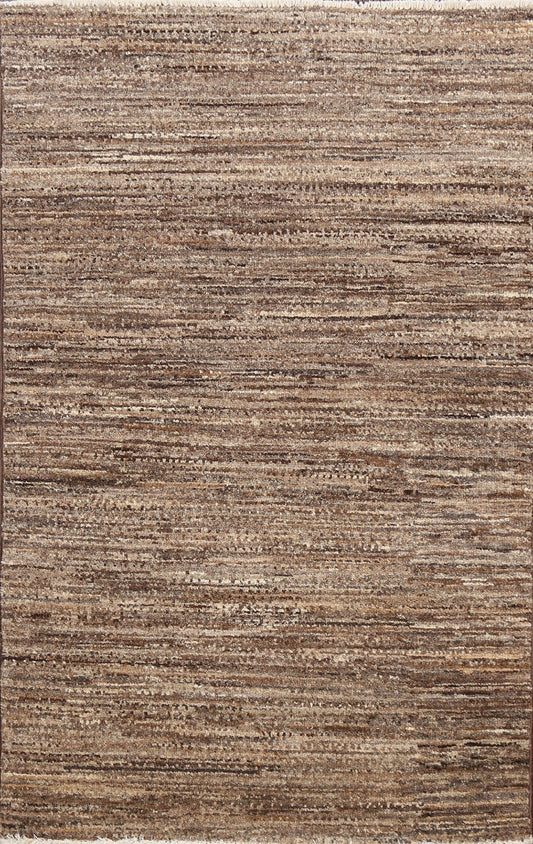 Abstract Modern Gabbeh Kashkoli Oriental Area Rug 3x4