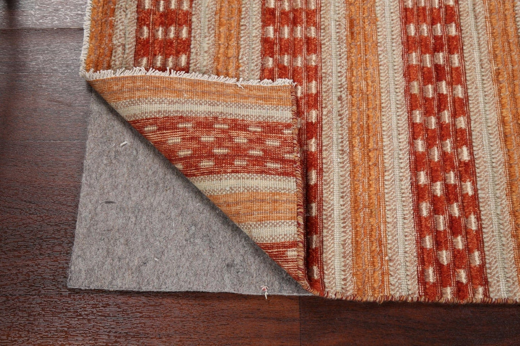 Contemporary Gabbeh Kashkoli Oriental Runner Rug 2x5