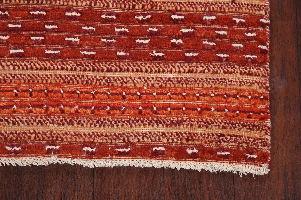 Contemporary Gabbeh Kashkoli Oriental Area Rug 3x4