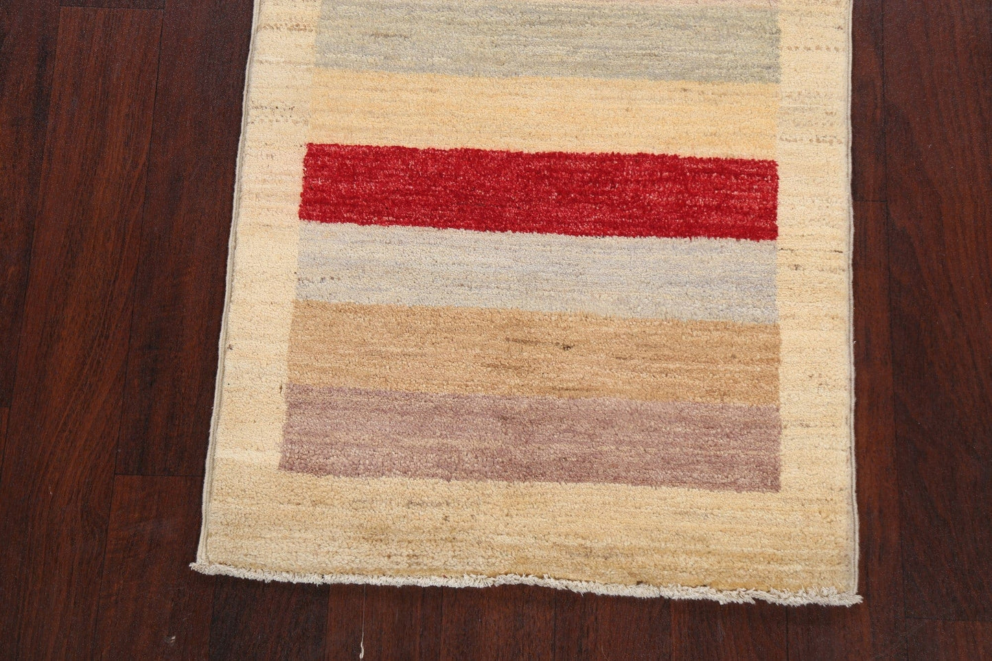 Contemporary Gabbeh Kashkoli Oriental Area Rug 3x4