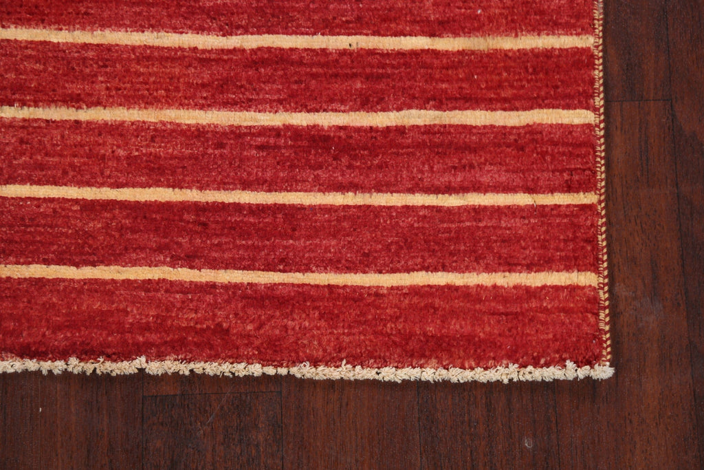 Contemporary Gabbeh Kashkoli Oriental Area Rug 3x4