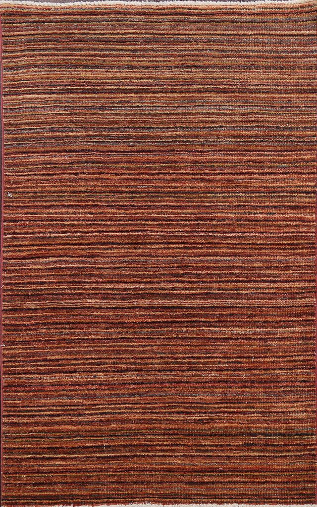 Contemporary Gabbeh Kashkoli Oriental Area Rug 3x4