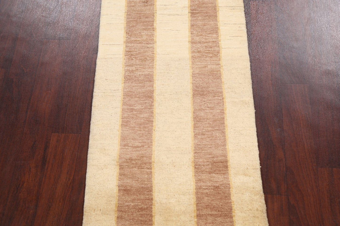 Contemporary Gabbeh Kashkoli Oriental Runner Rug 2x5