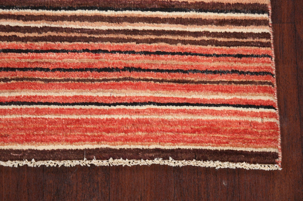 Contemporary Gabbeh Kashkoli Oriental Area Rug 3x4