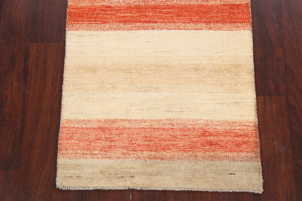 Contemporary Gabbeh Kashkoli Oriental Area Rug 3x5