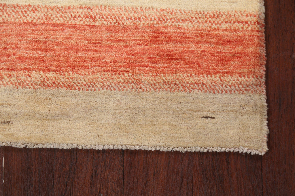 Contemporary Gabbeh Kashkoli Oriental Area Rug 3x5