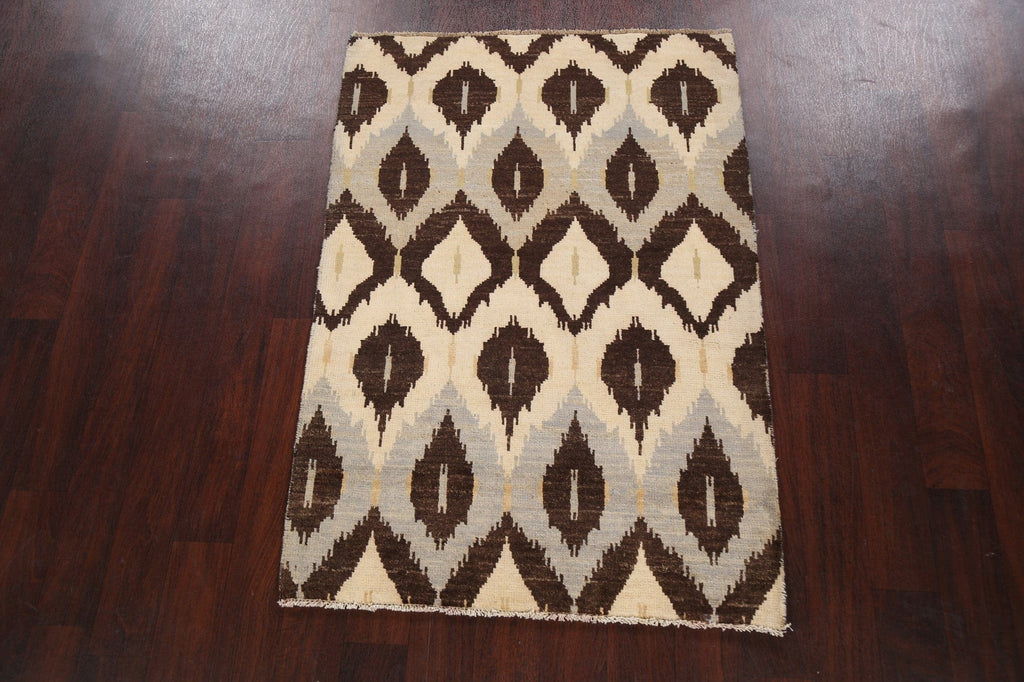 Abstract Modern Gabbeh Kashkoli Oriental Area Rug 3x5