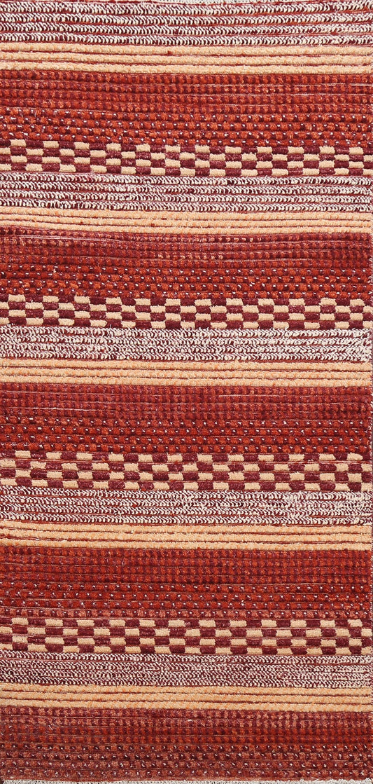 Contemporary Gabbeh Kashkoli Oriental Area Rug 3x6