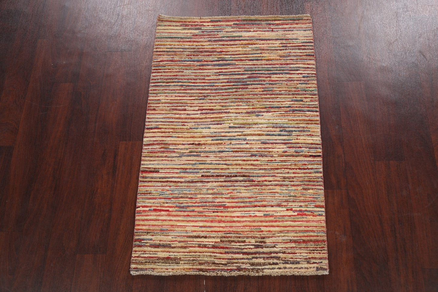 Contemporary Gabbeh Kashkoli Oriental Area Rug 3x4