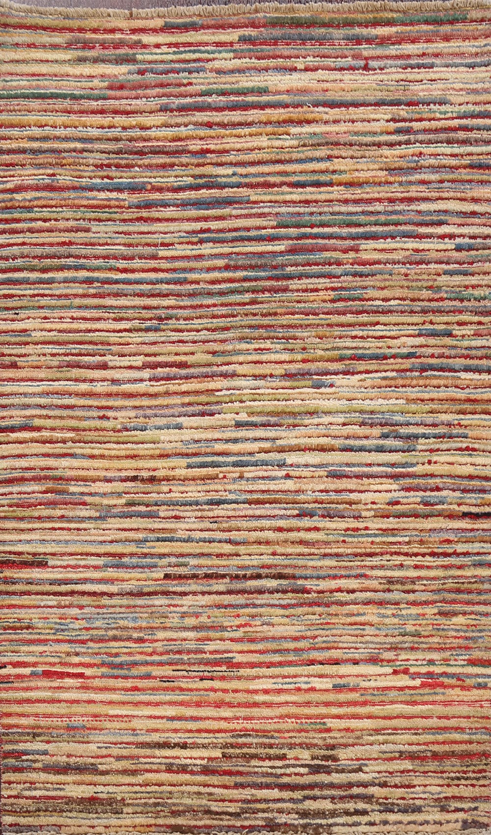 Contemporary Gabbeh Kashkoli Oriental Area Rug 3x4