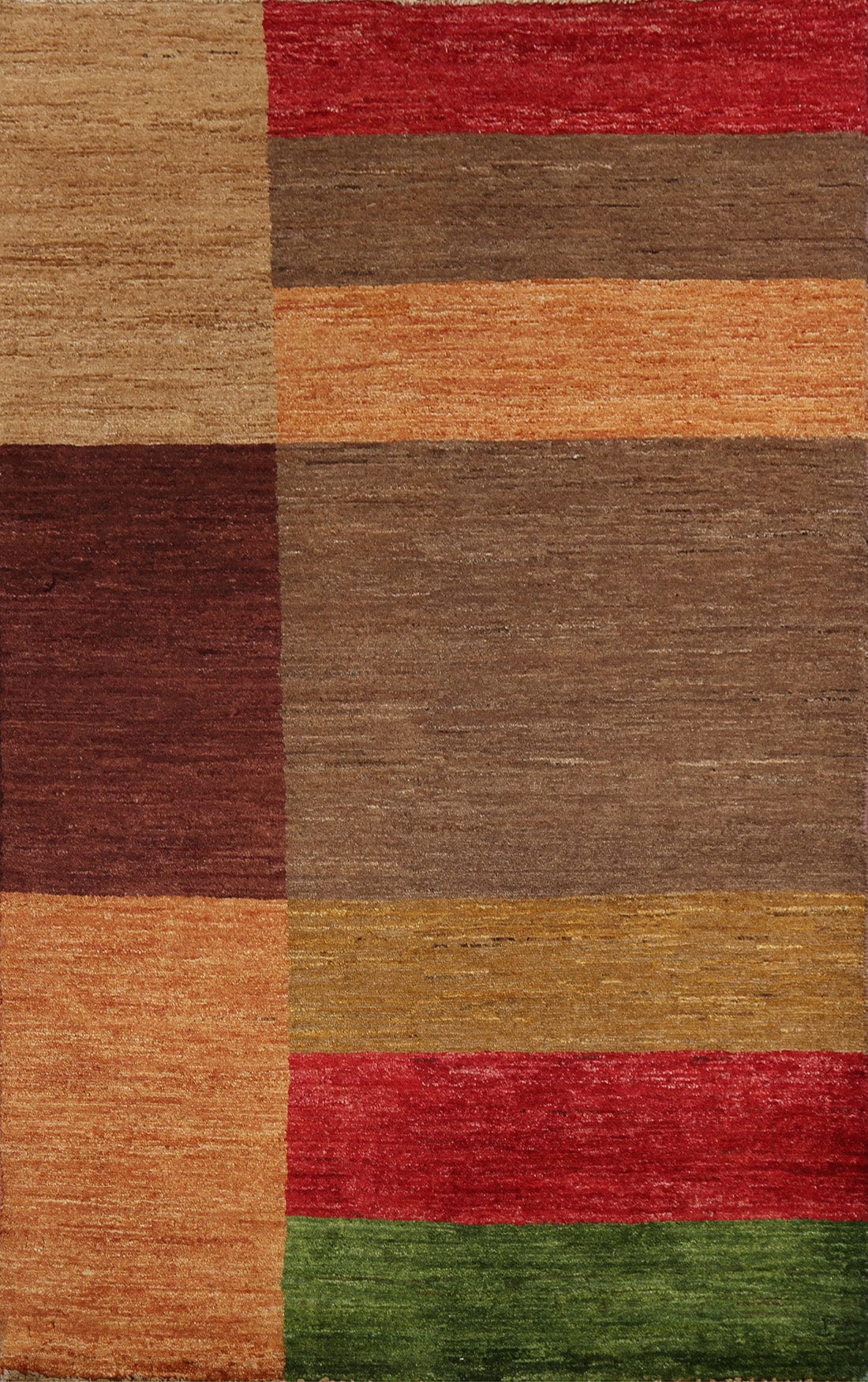 Abstract Modern Gabbeh Kashkoli Oriental Area Rug 3x5