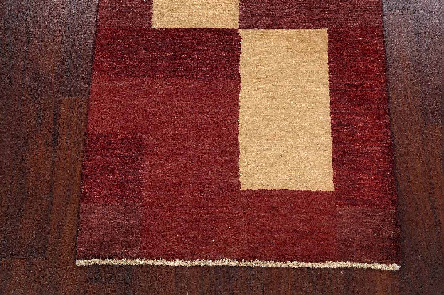 Contemporary Gabbeh Kashkoli Oriental Area Rug 3x5