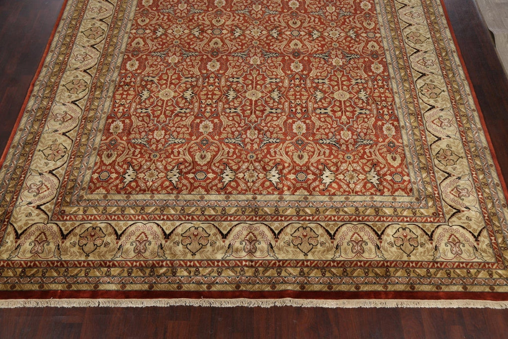 100% Vegetable Dye Tabriz Haj Jalili Oriental Area Rug 12x18