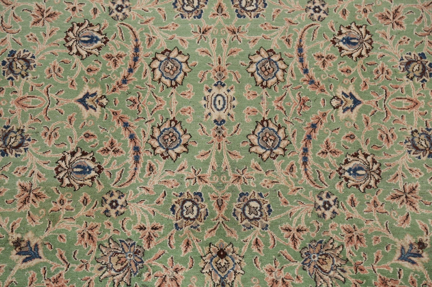 All-Over Floral Sarouk Persian Area Rug 6x10