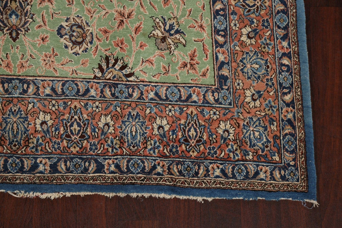 All-Over Floral Sarouk Persian Area Rug 6x10