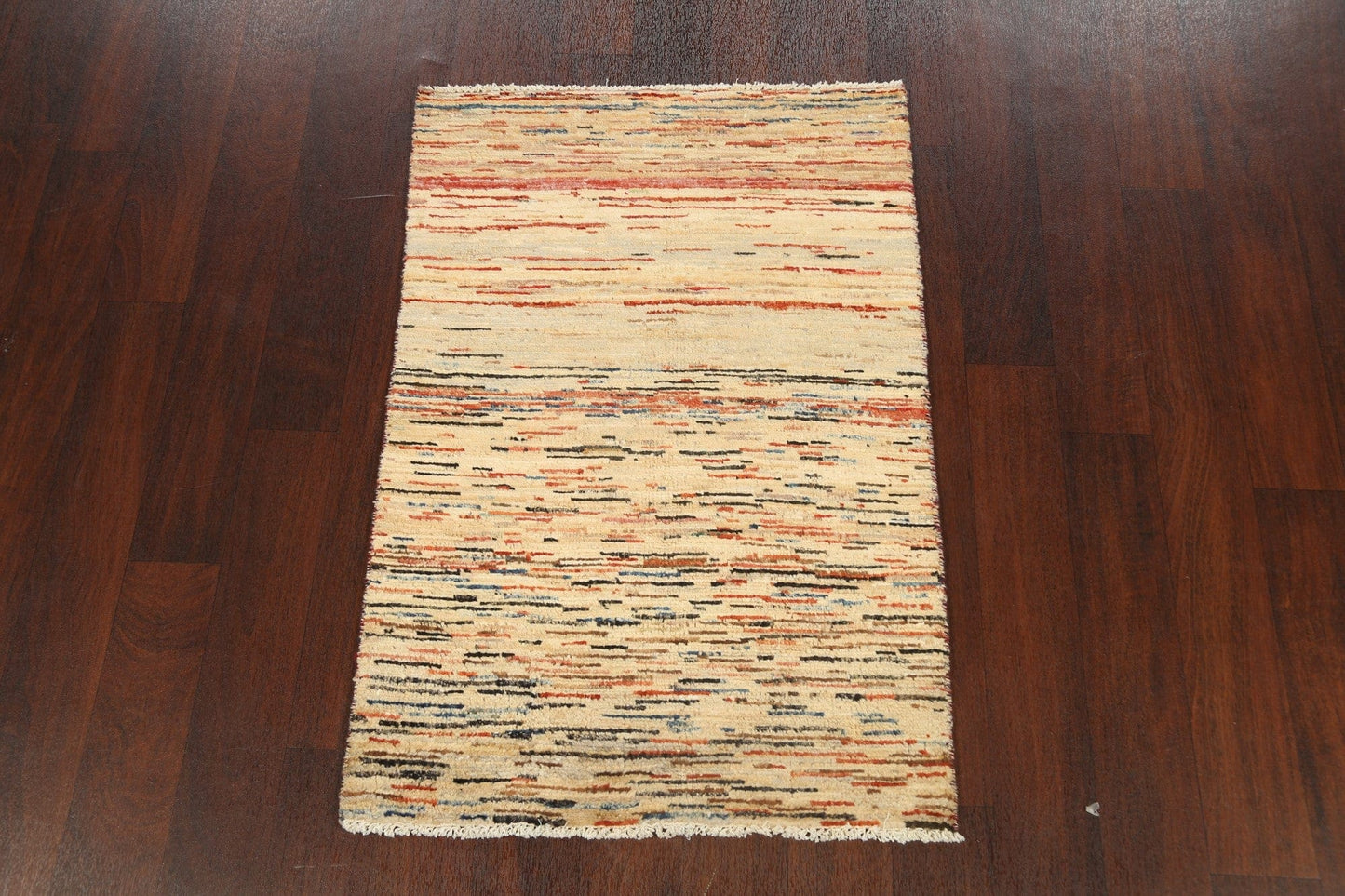 Abstract Contemporary Gabbeh Kashkoli Oriental Area Rug 3x4