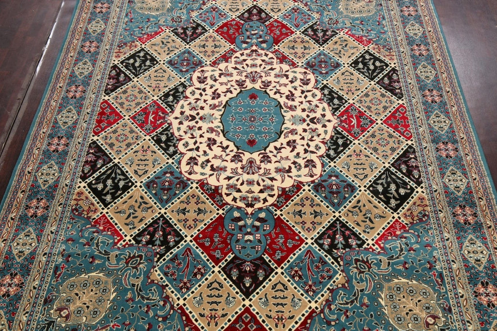 Geometric Aubusson Oriental Area Rug 10x14