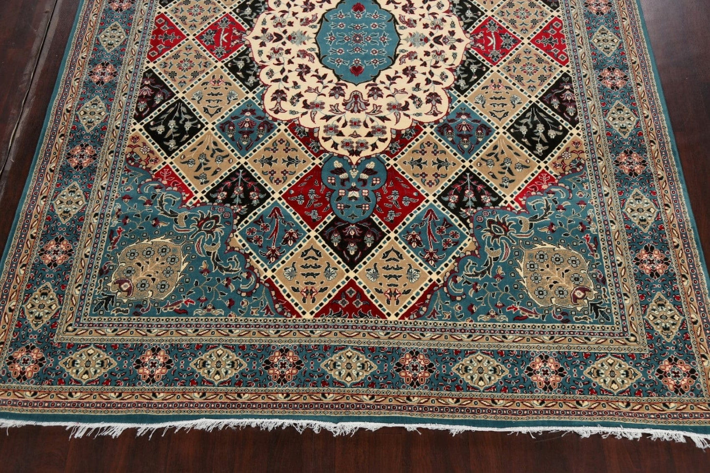 Geometric Aubusson Oriental Area Rug 10x14