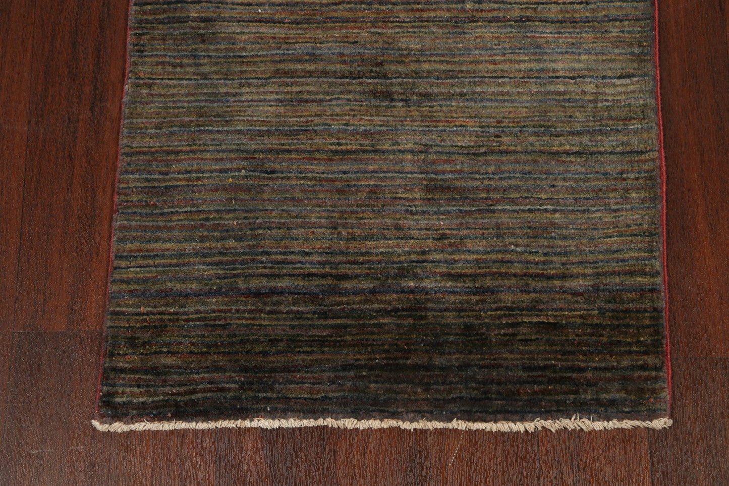 Stripe Modern Gabbeh Kashkoli Oriental Area Rug 2x4