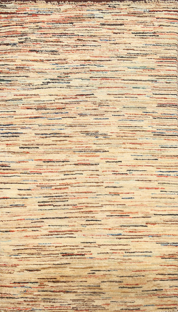 Contemporary Gabbeh Kashkoli Oriental Area Rug 3x5