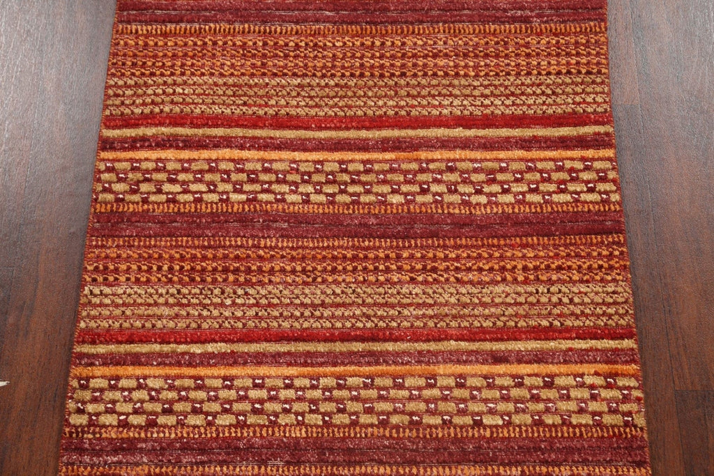 Contemporary Gabbeh Kashkoli Oriental Area Rug 3x4