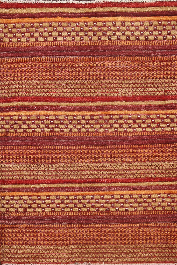 Contemporary Gabbeh Kashkoli Oriental Area Rug 3x4