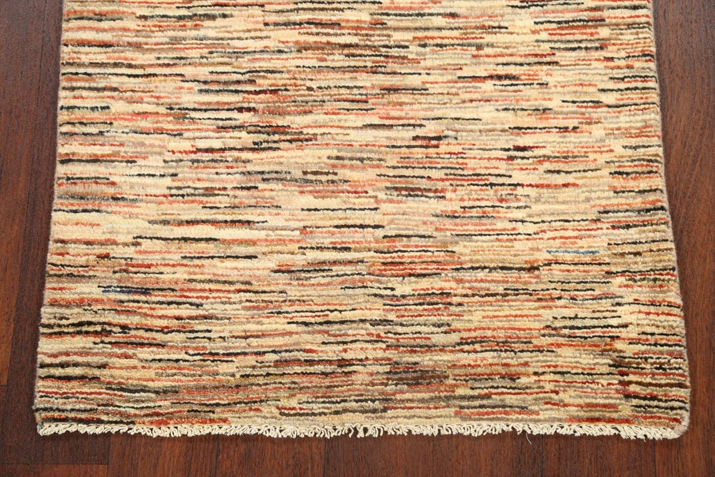 Contemporary Gabbeh Kashkoli Oriental Area Rug 3x4