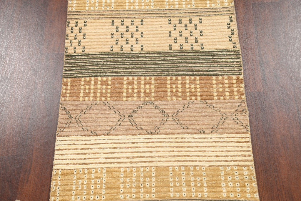 Geometric Gabbeh Kashkoli Oriental Area Rug 3x6