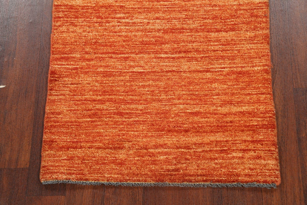 Contemporary Gabbeh Kashkoli Oriental Area Rug 3x5