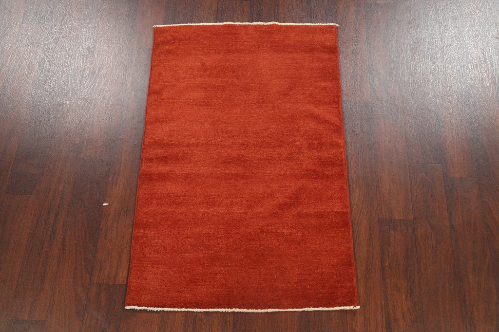 Contemporary Gabbeh Kashkoli Oriental Area Rug 3x4