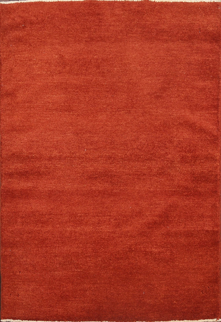 Contemporary Gabbeh Kashkoli Oriental Area Rug 3x4