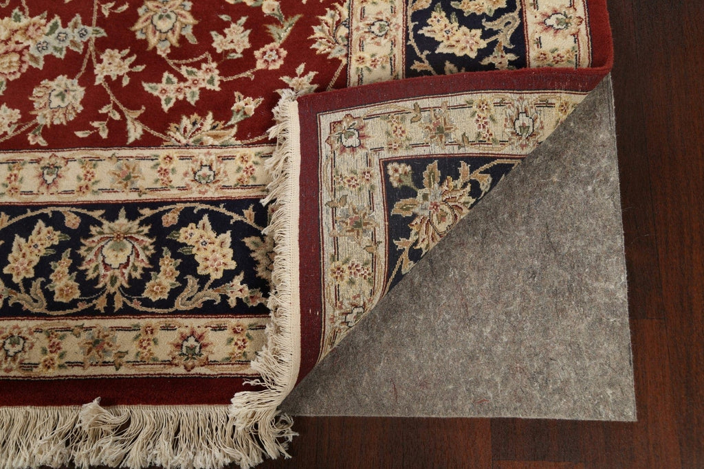 Vegetable Dye Wool/ Silk Floral Aubusson Oriental Area Rug 9x12